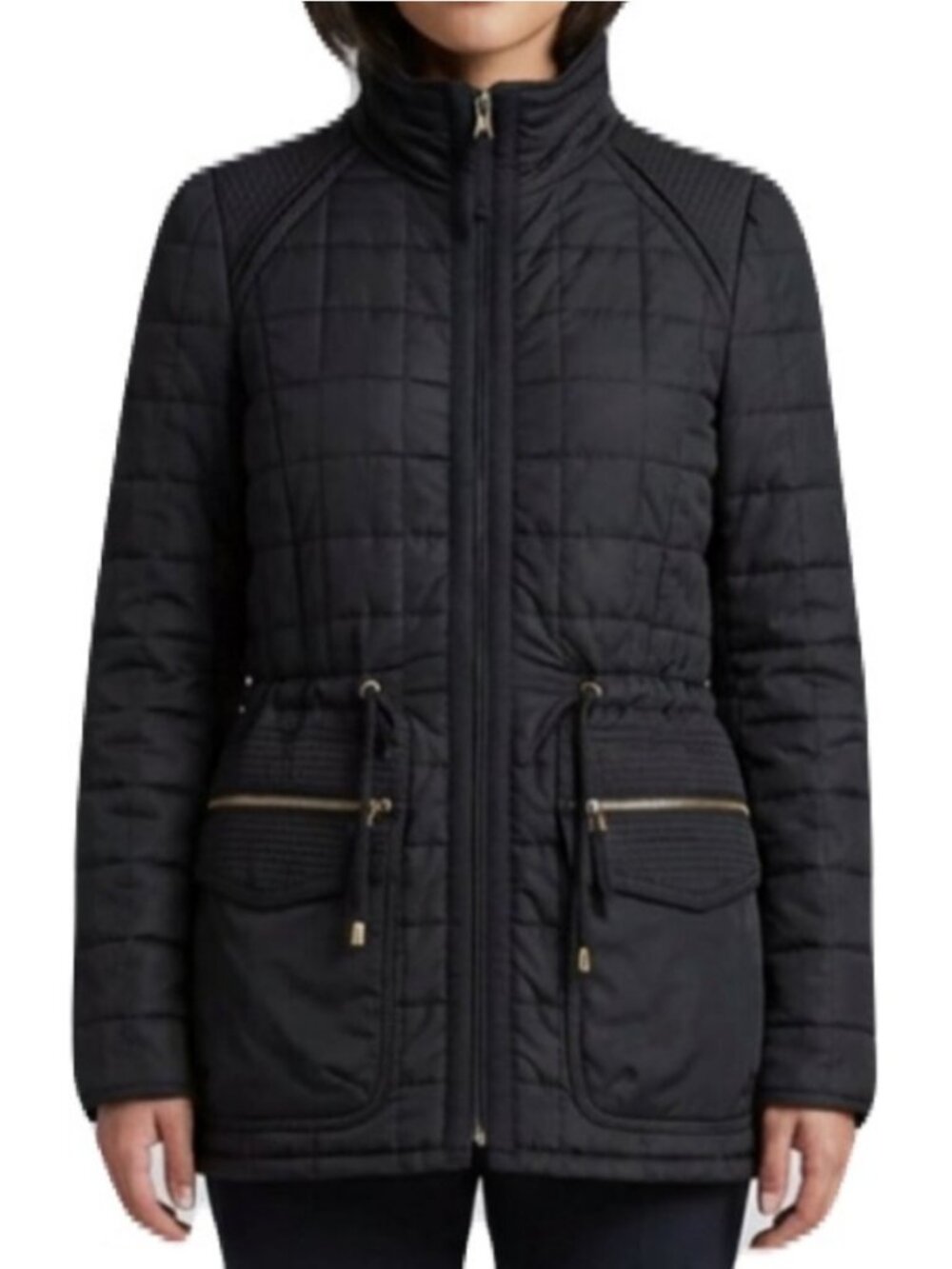 Aritzia Wilfred Black Marquis Quilted Jacket Size 0